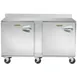 Traulsen UHT60-LL 60" 2-Door Undercounter Refrigerator, Stainless Steel, Front-Breathing, 16.7 cu. ft. 1 image
