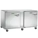 Traulsen UHT72-LL 72" 2-Door Undercounter Refrigerator, Stainless Steel, Front Breathing, 17.5 cu. ft. 1 image