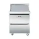 Traulsen UPT276-D 27" 1-Section Sandwich and Salad Prep Table w/ 2 Drawers, 6 Pans, Stainless Steel 1 image