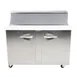 Traulsen UPT7212-LR 72" 2-Section Sandwich and Salad Prep Table, 12 Pans, Stainless Steel 1 image