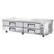 True TRCB-82-84-HC 84" 4 Drawers Refrigerated Chef Base, (10) 12" x 20" Pan Capacity 1 image