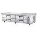 True TRCB-82-86-HC 86" 4 Drawers Refrigerated Chef Base, (10) 12" x 20" Pan Capacity 1 image