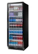 True CVM-27-HC~EGC01 30" 1-Section Glass Door Merchandiser Refrigerator in Black, 27 cu. ft. 1 image