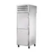 True STA1RPT-2HS-2HS-HC 1-Section Pass-Thru Refrigerator w/ Front 2 Solid Half & Rear 2 Solid Half Doors, Aluminum Interior-Stainless Floor 1 image