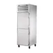 True STG1DTA-2HS-HC 27" 1-Section Reach-In Refrigerator Freezer Combo w/ 2 Half Solid Doors 1 image