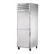 True STR1DTA-2HS-HC 27" 1-Section Reach-In Refrigerator Freezer Combo w/ 2 Half Solid Doors, All Stainless Steel 1 image
