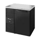True TBR32-RISZ1-L-B-S-1 32" Solid Swing Door Back Bar Refrigerator with LED Interior Lighting 1 image