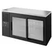 True TBR60-RISZ1-L-B-11-1 60" Back Bar Refrigerator with 2 Sliding Glass Doors & LED Lighting 1 image