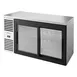 True TBR60-RISZ1-L-S-11-1 60" 2 Sliding Glass Door Stainless Steel Back Bar Refrigerator w/ LED 1 image