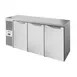 True TBR84-RISZ1-L-S-SSS-1 Stainless Steel 84" Solid Swing Door Back Bar Refrigerator with LED 1 image