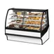 True TDM-DZ-59-GE/GE-S-W 59" Dry / Refrigerated Bakery Case, Stainless Steel 1 image