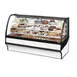 True TDM-R-77-GE/GE-S-W 77" Refrigerated Bakery Display Case, Stainless Steel 1 image