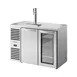 True TDR48-RISZ1-L-S-SG-1 48" Stainless Steel Two Section Draft Beer Cooler, 120 Volts 1 image