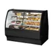 True TGM-DZ-59-SC/SC-W-W 59" White Dry / Refrigerated Bakery Case 1 image