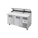 True TPP-AT-67-HC~SPEC3 67" Refrigerated Pizza Prep Table w/ 2 Doors, (9) 1/3 Pans 1 image