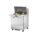 True TSSU-27-12M-B-HC~SPEC3 27" Mega Top Sandwich/Salad Prep Table w/ 1 Door 12 Pans 1 image