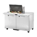 True TSSU-48-12M-B-HC~SPEC3 48" Mega Top Sandwich/Salad Prep Table w/ 2 Doors 12 Pans 1 image
