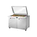True TSSU-48-18M-B-FGLID-HC~SPEC3 48" Mega Top Sandwich/Salad Prep Table w/ 2 Doors 18 Pans 1 image