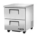 True TUC-27D-2-HC 27" 1-Section Undercounter Refrigerator w/ 2 Drawers 1 image