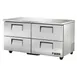 True TUC-60D-4-HC 60" 2-Section Undercounter Refrigerator w/ 4 Drawers 1 image