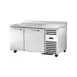 True TWT-60-32F-HC~SPEC3 60" 2-Section WorkTop Freezer w/ 2 Solid Doors, All Stainless Steel 1 image
