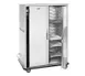 FWE TS-1418-33 Stainless Steel 33 Tray Heated Meal Delivery Cart w/ 3 Doors 1 image