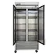 True TS-35-HC 40" Two Section Reach-In Refrigerator w/ 2 Solid Doors, Bottom Mount, Stainless Steel 4 image