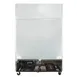 True TS-49F-HC 54" 2-Section Reach-In Freezer, 2 Solid Doors, Bottom Mount, 49 cu. ft., Stainless Steel 8 image