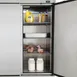 True TS-72-HC 78" 3-Section Reach-In Refrigerator w/ 3 Solid Doors, Bottom Mount, Stainless Steel 7 image