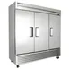 True TS-72F-HC 78" 3-Solid Door Reach-In Freezer, Bottom Mount, 72 cu. ft., Stainless Steel 3 image