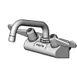 T&S Brass 5F-4WWX06 Equip Faucet, 4" Wall Mount, 6" Swing Nozzle 1 image