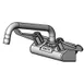T&S Brass 5F-4WWX08 Equip Faucet, 4" Wall Mount, 8" Swing Nozzle 1 image