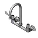 T&S Brass 5F-8WWB05 Equip Faucet, Swivel, 8", Wall Mount, 5-1/2" Gooseneck 1 image