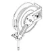 T&S Brass 5HR-342-GH Hose Reel, 50' X 1/2", No Spray Gun/Valve 1 image