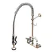 T&S Brass 5PR-8W06 Equip Pre-Rinse Unit, 8" Centers, Wall Mount Base 1 image