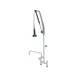 T&S Brass B-0123-12-CRB8P Easyinstall Pull Down Pre-Rinse Unit, Deck Mount Base 1 image