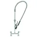 T&S Brass B-0123-CR-BC Easyinstall Pre-Rinse Unit, Deck Mount Base, 8" Center 1 image