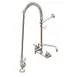 T&S Brass B-0133-01-CR Easyinstall Pre-Rinse Unit, Wall Mount Mixing Faucet 1 image