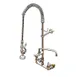 T&S Brass B-0133-12-CRVBE Easyinstall Pre-Rinse Unit, 8" Wall Mount 1 image