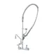 T&S Brass B-0133-14CRQJST Easyinstall Pre-Rinse Unit, 8" Wall Mount 1 image