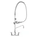 T&S Brass B-0133-18-CRBEK Easyinstall Pre-Rinse Unit, 8" Adjustable Wall Mount 1 image
