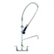 T&S Brass B-0133-A12-08 Easyinstall Pre-Rinse Unit, 8" Wall Mount 1 image