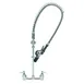 T&S Brass B-0133-CR-V-BCE Easyinstall Pre-Rinse Unit, 8" Wall Mount 1 image
