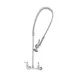 T&S Brass B-0133-CRM Easyinstall Pre-Rinse Unit, 8" Centers, Wall Mount Base 1 image