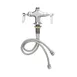 T&S Brass B-0200-LNM Pantry Base, Double, Deck Mounted, Lever Handles 1 image