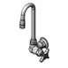 T&S Brass B-0210-132X-WS Pantry Faucet, Single, Wall Mount, Single Hole 1 image