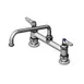 T&S Brass B-0220-061X Pantry Mixing Faucet, Double, Deck Mount, 8" Centers 1 image