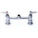 T&S Brass B-0220-CR-LN Mixing Faucet, 8" Oc Deck Mount Base, Less Nozzle 1 image