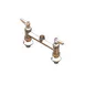 T&S Brass B-0220-EELN Faucet, 00Ee Inlets, 8" Deck Mount, Less Nozzle 1 image