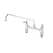 T&S Brass B-0221-CC Mixing Faucet, Deck Mount, 12" Swing Nozzle 1 image